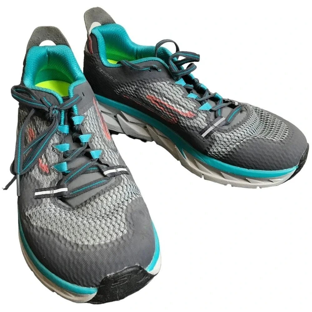 Skechers Shoes Mens 11 Grey GoRun Ultra 4‎ Trail Running Sneakers 54111 Charcoal